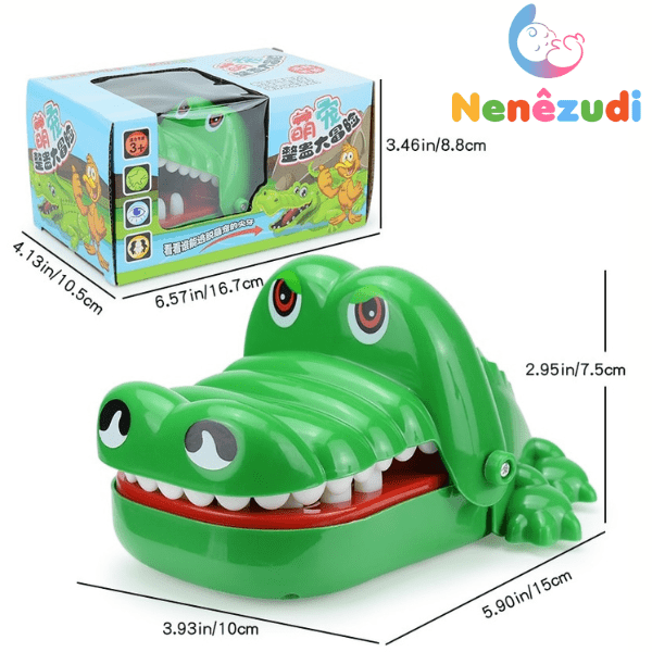 Brinquedo Boca de Crocodilo Nenêzudi