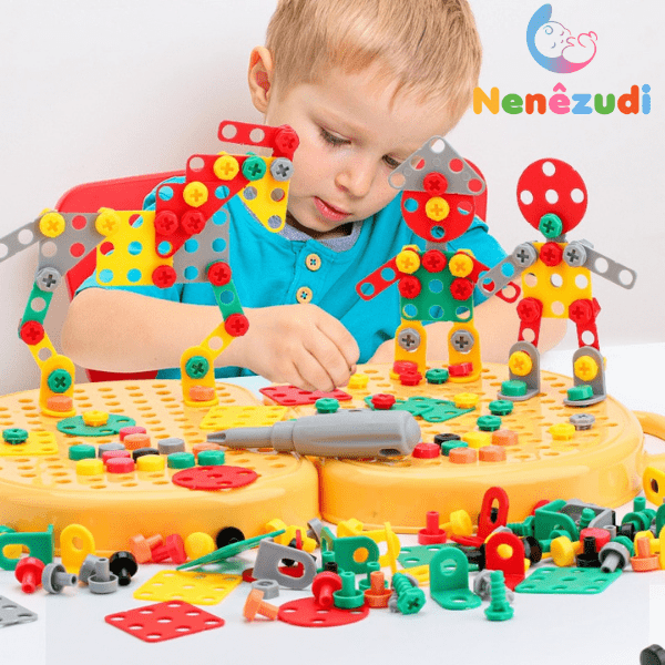 Pequeno Construtor™ Furadeira Elétrica Infantil