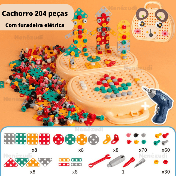 Pequeno Construtor™ Furadeira Elétrica Infantil