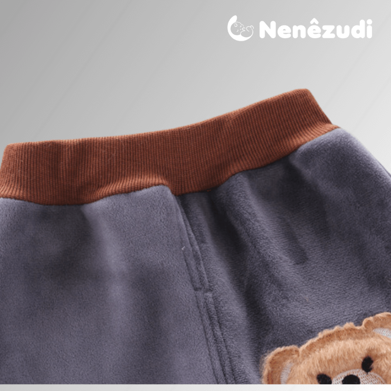 Conjunto Baby Urso Nenêzudi™ + Colete BRINDE