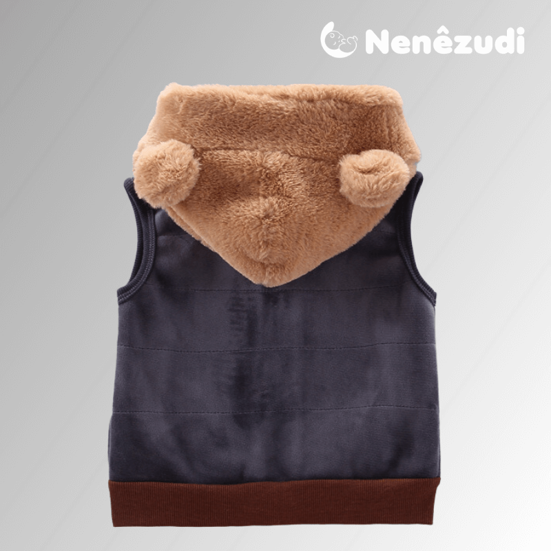 Conjunto Baby Urso Nenêzudi™ + Colete BRINDE