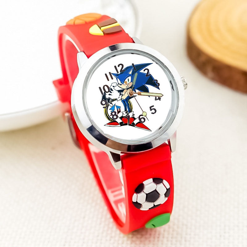 Relógio infantil do Sonic